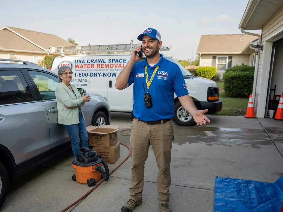 Crawl Space Water Removal Mount Vernon, AR FAQs